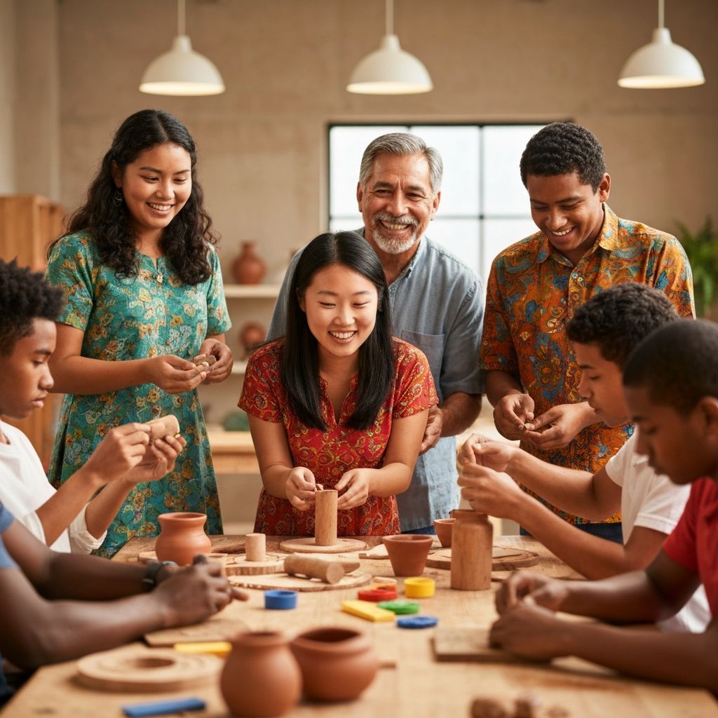 Educators sharing knowledge globally